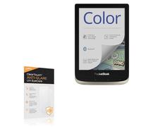 BoxWave ClearTouch Lot de 2 films protecteurs d'écran compatibles avec liseuse Pocketbook Color e-Reader - Anti-reflets et anti-UV - Filtre la lumière bleue nocive pour réduire la fatigue
