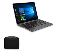 BoxWave Étui compatible avec GPD P2 Max - Mallette rigide, sacoche fine avec poches latérales pour GPD P2 Max - Noir de jais