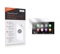 BoxWave® Lot de 2 films protecteurs d'écran ClearTouch anti-reflets et anti-traces de doigts pour JVC KW-M750BT