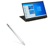 BoxWave Stylet 2 en 1 pour MSI Summit E13 Flip (34 cm) - Stylet actif AccuPoint avec pointe ultra fine - Argenté métallique