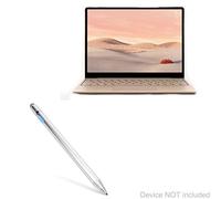 BoxWave - Stylet actif AccuPoint avec pointe ultra fine pour ordinateur portable Microsoft Surface Laptop Go - Argenté métallique