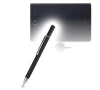 BoxWave Stylet compatible avec Wacom Intuos Pro M (PTH-660) - FineTouch Stylet capacitif super précis - Noir de jais