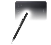 BoxWave Stylet compatible avec Wacom Intuos Pro S (PTH-460) - FineTouch Stylet capacitif super précis - Noir de jais