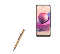 BoxWave Stylet compatible avec Xiaomi Redmi Note 10S - FineTouch Stylet capacitif super précis - Champagne Gold