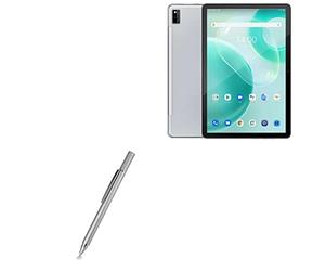BoxWave Stylet pour Blackview Tab 10 Pro (stylet par BoxWave) - Stylet capacitif FineTouch, stylet super précis pour Blackview Tab 10 Pro - Argent métallique