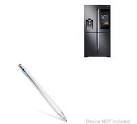 BoxWave Stylet pour réfrigérateur Samsung Family Hub avec haut-parleur AKG (stylet par BoxWave) - Stylet actif AccuPoint avec pointe ultra fine - Argenté métallique