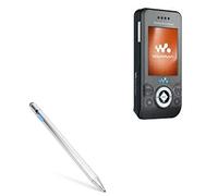 BoxWave® Stylet pour Sony Ericsson W580i Stylet actif avec pointe ultra fine Argenté métallisé