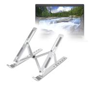 BoxWave Support et support compatibles avec Dell Latitude 5420 - Support compact QuickSwitch - Support portable multi-angle pliable - Argent métallisé