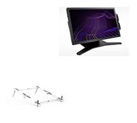 BoxWave Support et support compatibles avec Wacom Cintiq Pro 27 (support et montage par BoxWave) - Support de poche en aluminium 3 en 1, portable, support de visualisation multi-angle pour Wacom