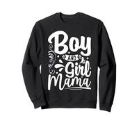 Boy and Girl Mama Mom of Two Mommy Mother's Day Women Sweatshirt