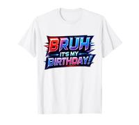 Boy Family Brush, C'est Mon Anniversaire T-Shirt