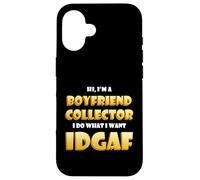 Boy Friend Collector Funny Dating Costume from Girl Friends Coque pour iPhone 16