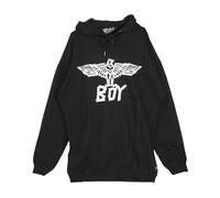 BOY London - Sweat à Capuche Aigle Noir/Blanc - Homme - Sweatshirts et sweats à capuche - Noir - Taille: L