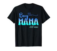 Boy MAMA Est 2026 Boy Mom Pregnancy Mom 2026 To Be New Mom T-Shirt