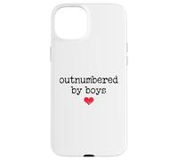 Boy Mom Outnumbered by Boys Mama,I Love My Sons,Mom of Boys Coque pour iPhone 15 Plus