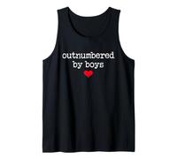 Boy Mom Outnumbered by Boys Mama,I Love My Sons,Mom of Boys Débardeur