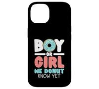 Boy Or Girl We Donut Know Yet Baby Reveal Annonce de bébé Coque pour iPhone 14