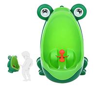 Boy Potty Training Boys Urinal Potty Cute Frog Training Urinal pour enfants Entraînement à la salle de bain pour enfants Accessoires d'entraînement de toilette pour enfants 30 x 21 x 16 cm