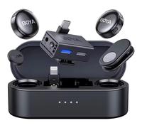 Boya - BOYALINK 3-01 Lot de 3 Microphones (2TX + 1RX + Boitier de recharge)