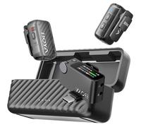 BOYA BOYAMIC 2 Mini Microphone Mobile pour iPhone/Android/PC, Microphone de Lavalier USB-C avec suppression du bruit AI