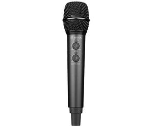 Boya by-HM2 Microphone à Main Professionnel pour iPhone, Android et Ordinateur avec Port USB C et Lightning