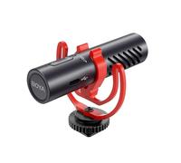 BOYA by-MM1 AI Microphone pour caméra iPhone 15/16/17, Android, appareils Photo Reflex numériques, caméscopes, réduction du Bruit, 30 Heures d'autonomie, Microphone vidéo pour Vlogs