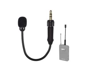 BOYA BY-UM2 3.5mm Locking Type Mini Gooseneck Omnidirectional Flexible Audio Microphone for BOYA BY-WM4/5/6/8 Wireless Transmitter