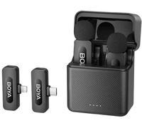 BOYA BY-V2 Microphones sans Fil avec Récepteur Lightning