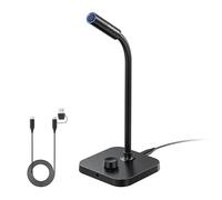 BOYA CM40 Microphone USB pour PC, Ordinateur Portable, Mac et Smartphone | Audio 192 kHz/24 bits, Réduction du Bruit ENC, Réglage du Gain 0-30 dB, Bouton Mute