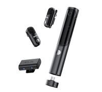 BOYA Magic-03 Micro cravate sans fil USB C pour iPhone 15/16 Android, PC, Camera, 48 kHz/24 bits, 30H, mini micro cravate pour interviews, vlogs, TikTok, enregistrements YouTube