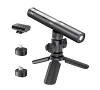 BOYA Magic Micro Cravate sans Fil Mini Microphone téléphone Portable (2TX+3RX+Stand) pour iPhone/Android/PC/Camera, pour vlog Interview Youtube Livestreaming