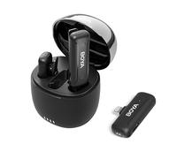 Boya Micro Cravate sans Fil pour iPhone [Certifié MFI], Microphone iPhone pour Enregistrement VidéO avec RéDuction du Bruit Et Transmission 100 M pour iPhone,iPad-BYWM3T-D2