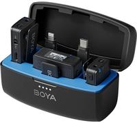 BOYA Microphone sans fil 2,4 GHz x2 BOYAMIC Lightning USB-C 3,5 mm TRS