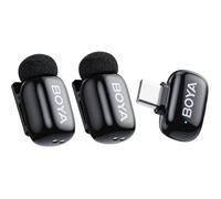 Boya mini -23 Microphone Lavalier sans fil pour iPhone15/16/17 Android USB-C