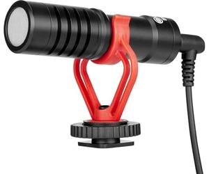 BOYA Mini Microphone cardioïde by-MM1 - Condensateur électrique + Clip de téléphone en Aluminium - pour iPhone 6/6 Plus/5/5 Plus - Samsung Huawei - Enregistrement sonore vidéo