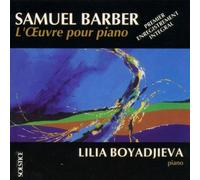 Boyadjieva,Lilia - BarberIntegral Piano Works [Import]