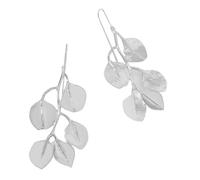 BOYANDM Collier Ras Du Cou Élégant En Feuille De Ginkgos Boucles D'oreilles Couleur Or/argent Tendance Avec Diverses Compatibilités Tendance Esthétique