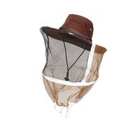 BOYANDM Couvre-chef d'apiculture robuste fabriqué à partir de substances résistantes et d'un filet antirouille pour une utilisation à long terme Chapeau avec voile