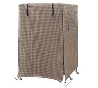 BOYANDM Grande housse de cage à oiseaux, étanche à la poussière, occultante, lavable et coupe-vent pour cages et perruches