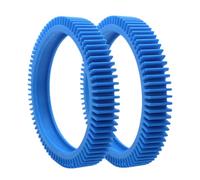 BOYANDM Lot de 2 pneus avant pour nettoyeur de piscine robotique - Traction améliorée - Mouvement sans effort - Pneus de nettoyeur de piscine ressuscité