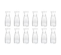 BOYANDM Lot de petits bourgeons transparents rétro pour centres de table, mini vase pour mariage, maison, décoration de table