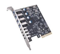 BOYANDM PCIe to USB 3.2 and TypeC Expansion Card Featuring 4 USB3.2 and 4 Type C at 10Gbps+10Gbps Speed Expand PC Connection PCIE TypeC Adapter
