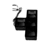 BOYANDM Porte-clés en PVC en forme de bloc de sucre transparent et coloré pour la détente, décoration de bureau et accessoire quotidien, Noir , taille unique