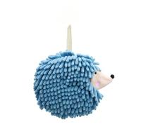 BOYANDM Serviettes à main en microfibre pour salle de bain et cuisine Motif hérissons de dessin animé Serviette douce absorbante Serviettes de bain Multicolore