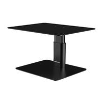 BoYata Monitor Riser Stand, organisateur de stockage de support de bureau en métal à hauteur réglable compatible avec TV, PC, imprimante, ordinateur portable, ordinateur, iMac et affichage tous écrans