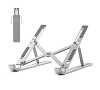 BoYata Support Ordinateur Portable, Support de Réglage de la Hauteur à 6 Niveaux, élévateur en Aluminium, pour MacBook Air/Pro, la Plupart des Ordinateurs Portables de 10 à 15,6 Pouces