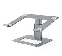 BoYata Support pour Ordinateur Portable, Support Ergonomique pour Ordinateur Portable Réglable en Hauteur, Support PC Portable Compatible avec MacBook Pro/Air, Dell, HP, Acer de 10 à 17''-Gris