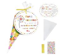 BOYATONG 10 Pièces Cadeau Maitresse, Cadeau Maitresse d'école fin d'année, Merci Maitresse Cadeau Atsem, Emballez un Gadget Cadeau et Exprimez Votre Gratitude à l’enseignant