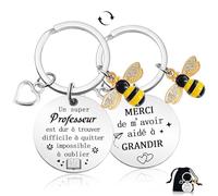 BOYATONG Cadeau pour enseignant, cadeau pour l'école, cadeau pour le maître de clés, merci pour votre enseignant, cadeau pour l'enseignant de l'année scolaire, cadeau de retraite pour l'enseignant