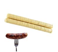 Boyau De Collagène Hot Dog Boyau De Saucisse Boyau De Saucisse Transparent Enveloppe De Collagène De Saucisse De Jambon Pour La Production De Saucisses 26mm * 14m